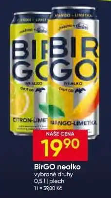 Hruška BirGo Nealko nabídka