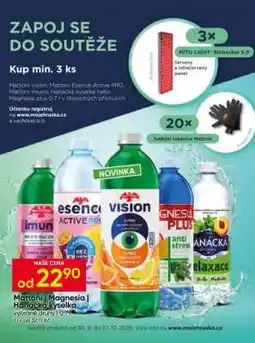 Hruška Mattoni Magnesia Hanácká kyselka nabídka