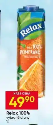 Hruška Relax 100% nabídka