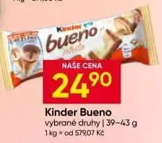Hruška KINDER BUENO nabídka
