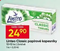 Hruška Linteo Classic papírové kapesníky nabídka