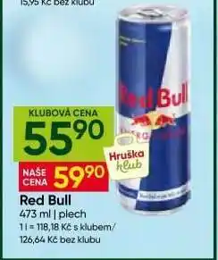 Hruška Red Bull nabídka