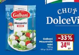 Billa Galbani Mozzarella mini nabídka