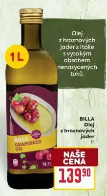 Billa BILLA Olej z hroznových jader nabídka