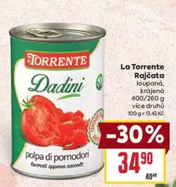 Billa La Torrente Rajčata nabídka