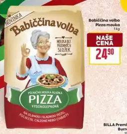 Billa Babiččina volba Pizza mouka nabídka