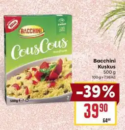 Billa Bacchini Kuskus nabídka
