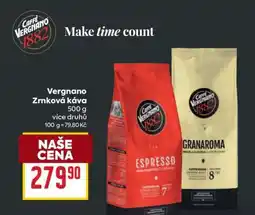 Billa VERGNANO ZRNKOVÁ KÁVA nabídka