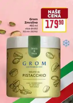 Billa Grom Zmrzlina nabídka