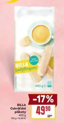 Billa BILLA Cukrářské piškoty nabídka