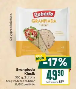 Billa Granpiada Klasik nabídka