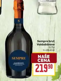 Billa Sempre Brut Valdobbiadene nabídka
