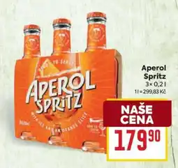 Billa Aperol Spritz nabídka