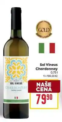 Billa SOL VINEUS Chardonnay nabídka