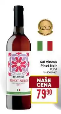 Billa SOL VINEUS Pinot Noir nabídka