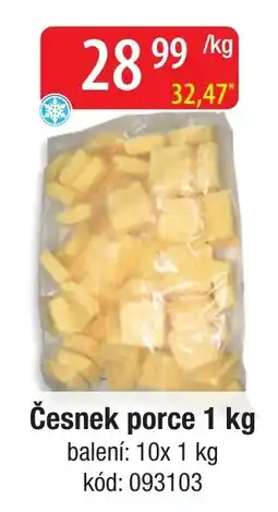 Qanto Česnek porce nabídka