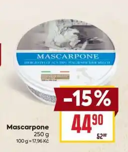 Billa Mascarpone nabídka