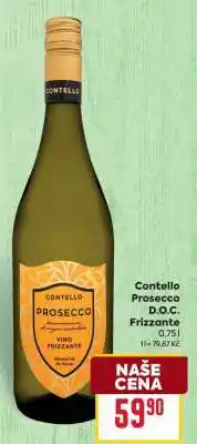 Billa Contello Prosecco D.O.C. Frizzante nabídka