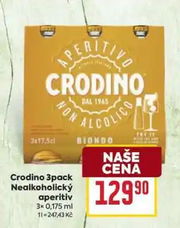 Billa Crodino 3pack nabídka