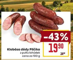 Billa Klobása dědy Pilčíka nabídka