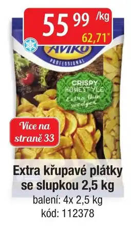 Qanto Aviko extra křupavé plátky se slupkou nabídka