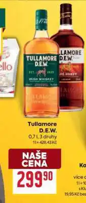 Billa Tullamore D.E.W nabídka