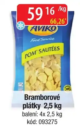 Qanto Aviko bramborové plátky nabídka