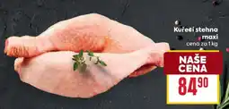Billa Kuřecí stehna maxi nabídka
