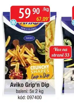 Qanto Aviko Grip'n Dip nabídka