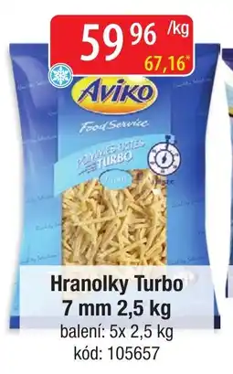Qanto Aviko Hranolky Turbo nabídka