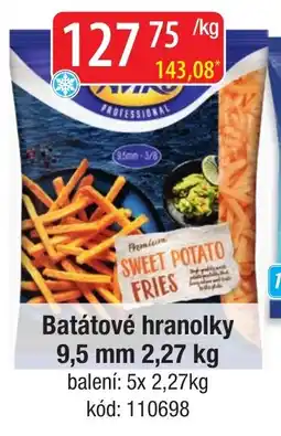 Qanto Aviko Professional sweet potato fries nabídka