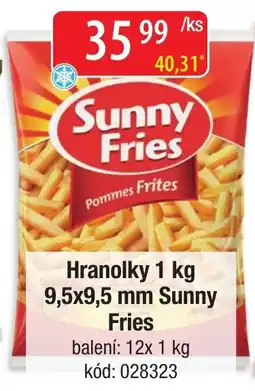 Qanto Sunny Fries Hranolky nabídka