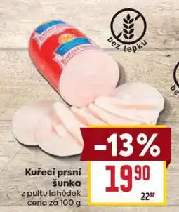Billa Kuřecí prsní šunka nabídka