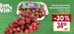 Billa Hrozny révy vinné bezsemenné tmavé nabídka