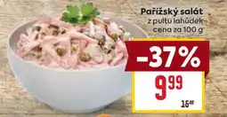Billa Pařížský salát nabídka