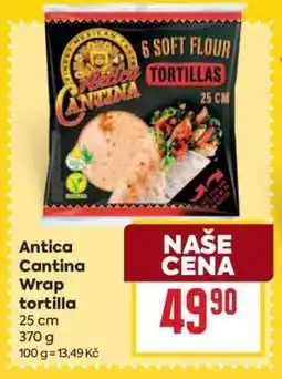 Billa Antica Cantina Wrap tortilla nabídka