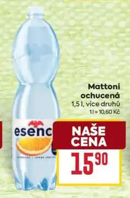 Billa Mattoni ochucená nabídka