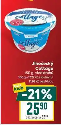Billa Jihočeský Cottage nabídka