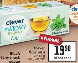 Billa Clever Čaj máta nabídka
