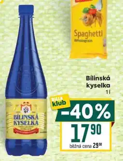 Billa Bílinská kyselka nabídka