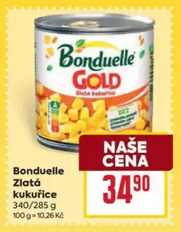 Billa Bonduelle Zlatá kukuřice nabídka