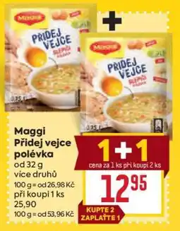 Billa Maggi Přidej vejce polévka nabídka