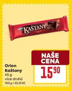 Billa Orion Kaštany nabídka
