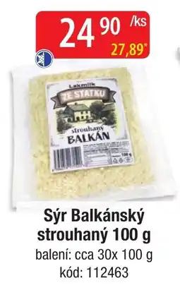 Qanto Lakmilk sýr balkánský strouhaný nabídka