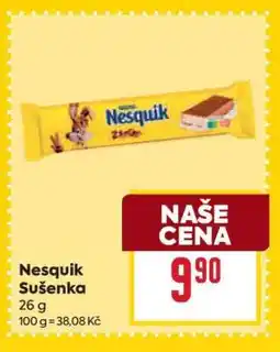 Billa Nesquik Sušenka nabídka