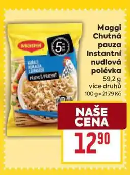 Billa Maggi Chutná Pauza Instantní nudlová polévka nabídka