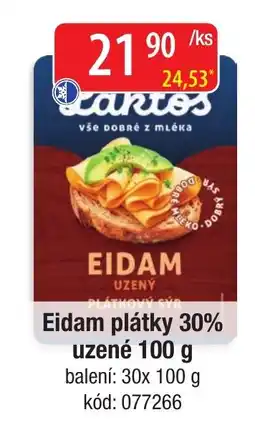 Qanto Laktos Eidam uzený plátkový sýr nabídka
