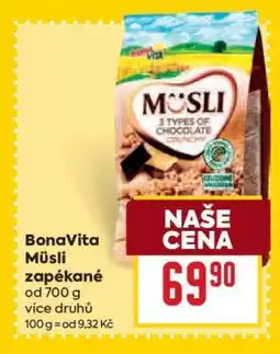 Billa BonaVita Müsli zapékané nabídka