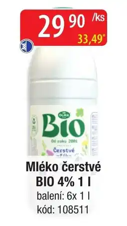 Qanto Olma Mléko čerstvé BIO 4% nabídka
