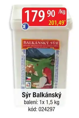 Qanto Sýr Balkánský nabídka